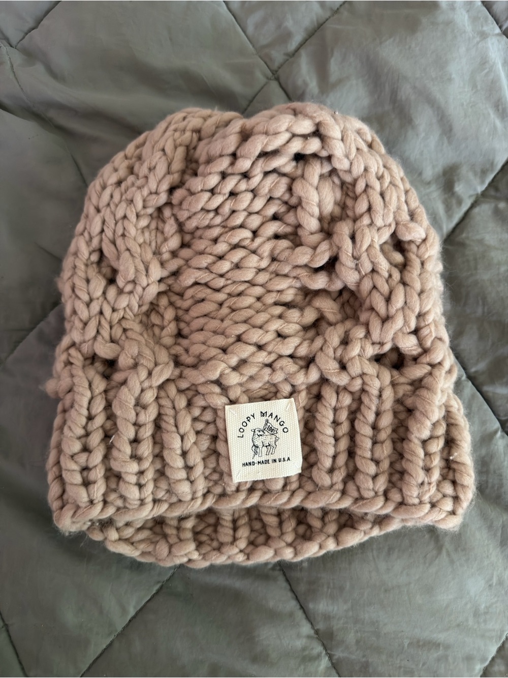 Loopy Mango 100% Wool Hat